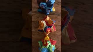 Pokemon Origami #origami #kusudama #kusudamachain #modularorigami #unitorigami #pokemomorigami