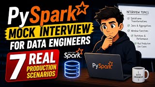 PySpark Mock Interview for Data Engineers | 7 Real Production Scenarios #bigdata #dataengineering