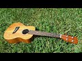 kmise mahogany concert uke like aklot sound demo hd pictures