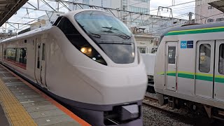 【特急ときわ64号】64M E657系K8編成 我孫子駅 通過シーン