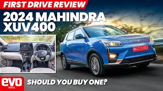 2024 Mahindra XUV400 EV | Plugging The Gaps | First Drive Review | evo India
