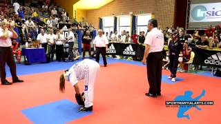 Evita Viltanioti vs Luisa Gullotti - Grand Championship Final - BESTFIGHTER WAKO World Cup 2014 Merg