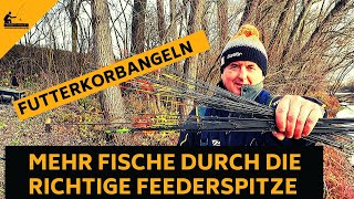 Keinen Biss verpassen mit der richtigen Feederspitze!