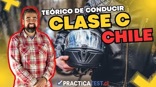 466. TEÓRICO CLASE C - Licencia de conducir Chile 2024 - Examen Teórico DE EDUCACION VIAL