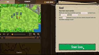 Code Combat. Python solution. Elsweyr