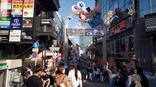 Walking Tokyo 21: Meiji Jingumae Station 明治神宮前駅 - Takeshita Street 竹下通り - Harajuku Station 原宿駅