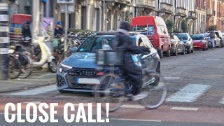 Supercars In Amsterdam! Ep. 8 - CRAZY Drivers, CLOSE Calls And MAD Locals!