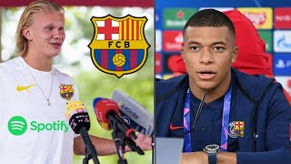 🚨 HAALAND ET MBAPPE AU BARCA ?