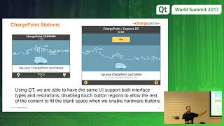 QtWS17 - ChargePoint EV Charging: One UI to rule them all, Matthew Hungerford, Chargepoint