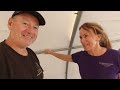 our 30th wedding anniversary grinding away at a beautiful cruising catamaran ep226