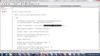 7 - Stream Sockets Objects (Example 4.4)