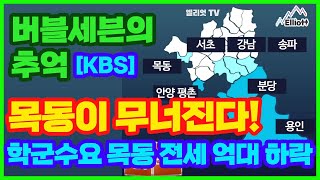 [KBS] 버블세븐의 추억, 목동이 무너진다! ‘학군수요’ 목동…“전세 ‘억대’ 하락”