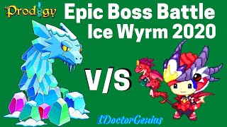 Prodigy Math Game: Summerfest EPIC Boss Battle 2020: ICE WYRM  battle with AllOut Attack