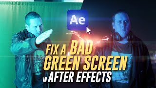 Fix a BAD Green Screen! (After Effects Hacks)