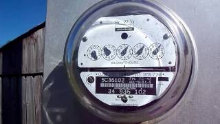 My Power Meter Spinning Backwards.