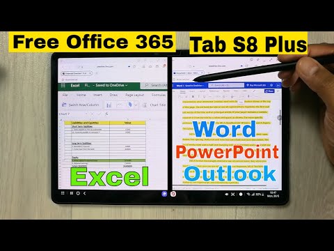 How to Get Microsoft Office 365 Free On Samsung Galaxy Tab S8 Plus – (Word, Excel, PowerPoint)