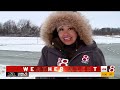 slick road conditions after heavy snow in indiana