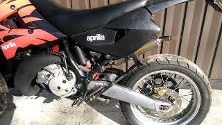 Aprilia MX 140cc arrow sound