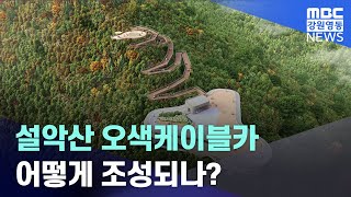 [리포트]  설악산 오색케이블카 어떻게 조성되나?  230327