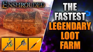 THE FASTEST LEGENDARY WEAPONS \u0026 ARMOR FARM in Enshrouded