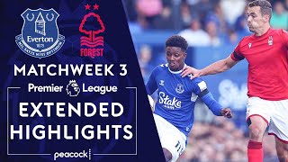 Everton v. Nottingham Forest | PREMIER LEAGUE HIGHLIGHTS | 8/20/2022 | NBC Sports