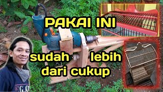 membuat bor sangkar burung #membuat sangkar burung