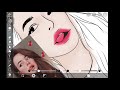 how to cartoon yourself การดราฟรูป การวาดรูปคนให้เป็นการ์ตูน ด้วยแอพ ไอบิสเพนท์ x แบบง่ายๆ ep.8