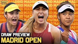 Madrid Open 2022 | WTA Draw Preview | Tennis News