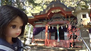 30秒の心象風景27156・彩色豊かな拝殿～御形神社～