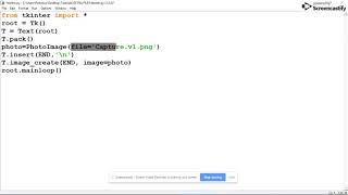 Exploring Python Graphics #9 ADVANCED - Text Widget and Images