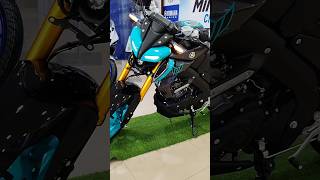 Killer look 🔥😍 New 2024 Yamaha MT15 in cyan blue colour #shorts #youtubeshorts #yamaha #mt15 #bike