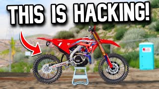 JETT LAWRENCE'S CRF450 IS UNREAL IN MX BIKES!