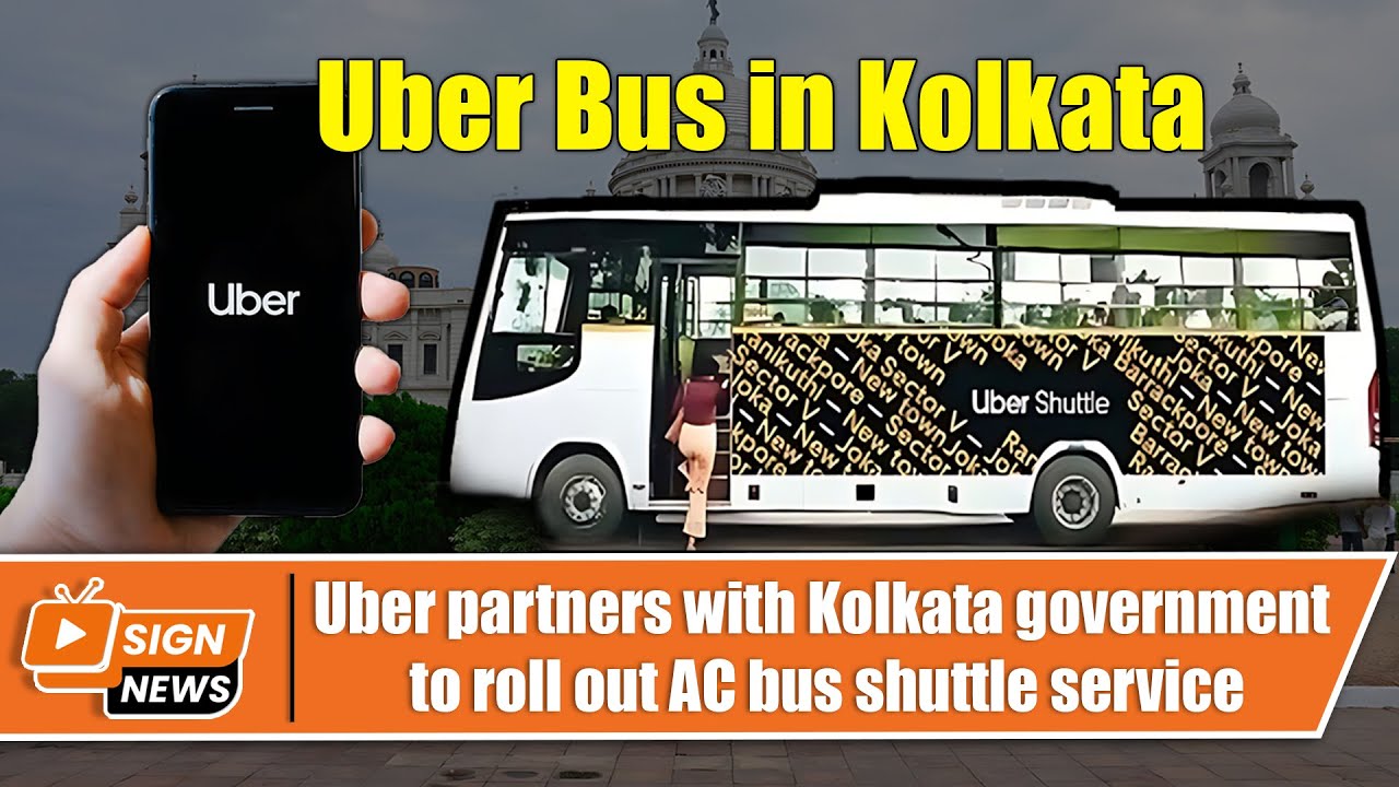 Uber Partners With Kolkata Government To Roll Out AC Bus Shuttle ...