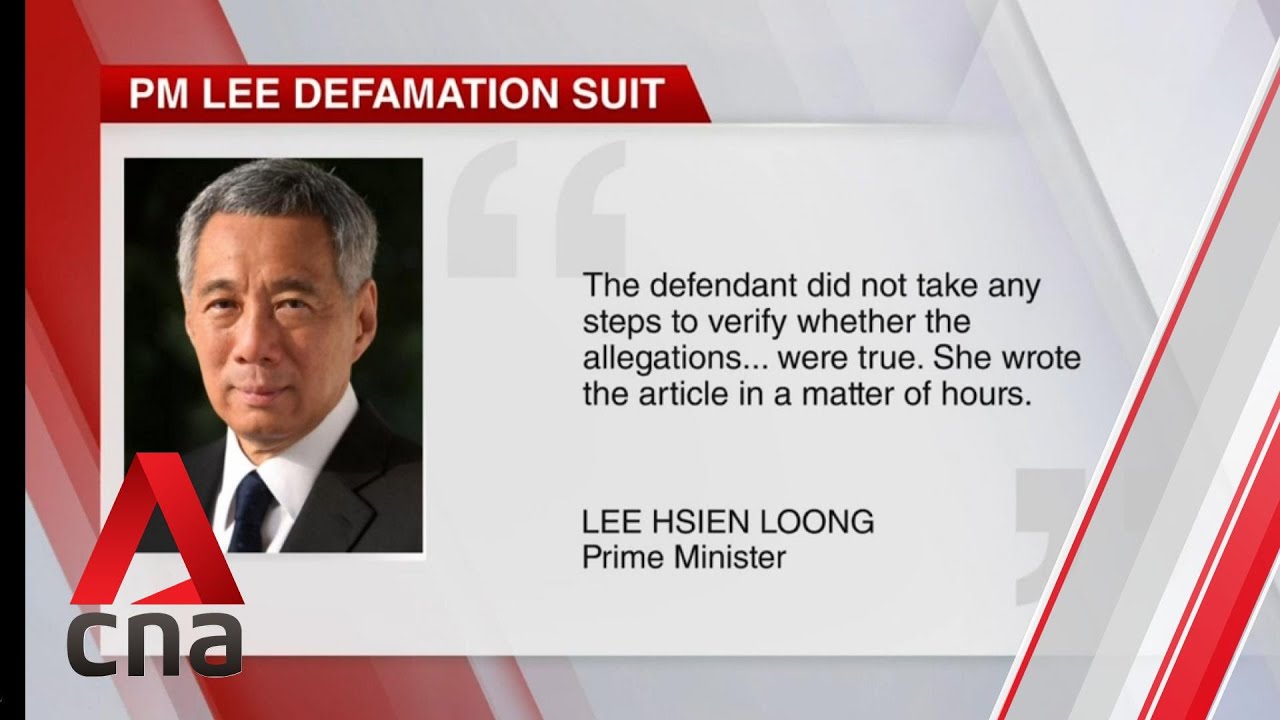 PM Lee Defamation Suit: TOC Writer Fails To Turn Up In Court - YouTube