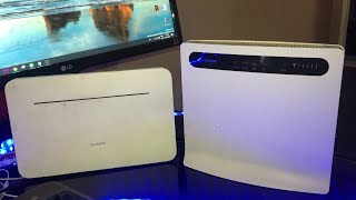 How to reset and configure a Huawei home router CPE B593-E304 at home, change WiFi password and APN