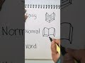How to draw a book from easy to hard tutorial. #shorts.