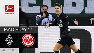 Lindström with a Brace | Borussia M'gladbach - Frankfurt 1-3 | All Goals | MD 11 – Bundesliga 22/23
