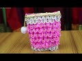 DIY Best out of waste - Waste material craft ideas  Empty Bottle Craft Idea - Woolen Craft ideas