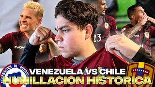 REACCIÓN AL VENEZUELA 3-0 CHILE | GOLEADA HISTÓRICA Y BAILE VINOTINTO A “LA ROJA”