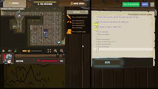 CodeCombat level 8 answer