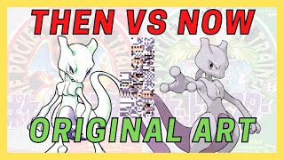 Kanto First 151 Pokemon Original Artwork Then vs Now [Ken Sugimori]