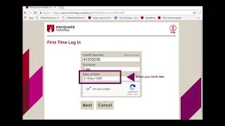 OneID - How to log in for the first time