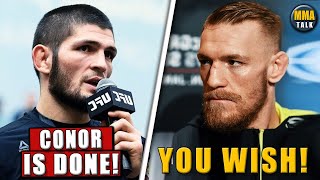 Khabib FORECASTS Conor McGregor's future in the UFC, Dana White gives a 2nd chance to Ottman Azaitar