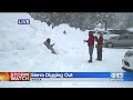 Sierra Digging Out After Heavy Snow Storm