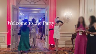 VLOG🇺🇸 LET'S ENJOY PARTY WITH US, THE LONGHAM HUNTINGTON HOTEL