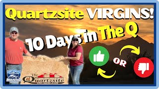 10 Days in Quartzsite, Arizona: RV Life, The Big Tent Show \u0026 The Desert Bar Adventure!