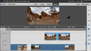 How to animate a still image in Adobe Premiere Elements