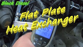 Black Diesel - 300SD Experiments - Flat Plate Heat Exchanger - WMO - Alternative Fuel