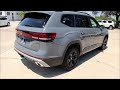 2024 vw atlas peak edition se in pure gray is ready for off road adventures