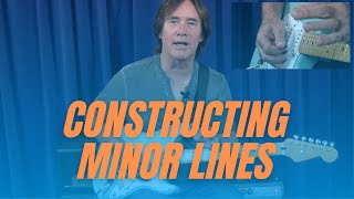 How to build a creative guitar line in A minor